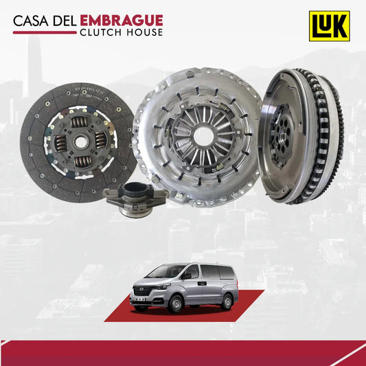 Kit de embrague para Hyundai H1, repuesto automotriz, Casa del Embrague, marca LUK