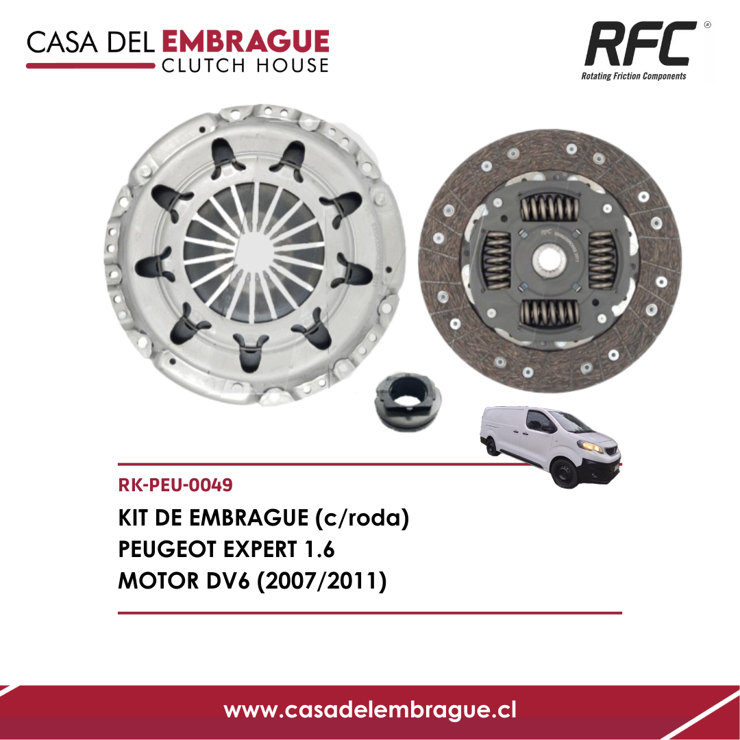 Kit de embrague Peugeot Expert 1.6 diésel