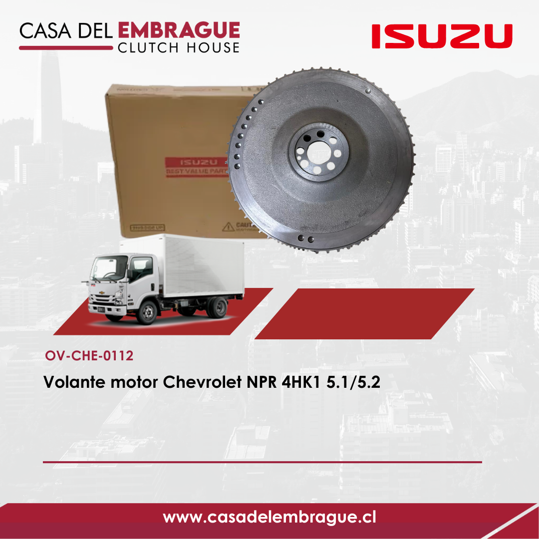 Volante Motor Chevrolet NPR – Motor 4HK1 5.1 / 5.2