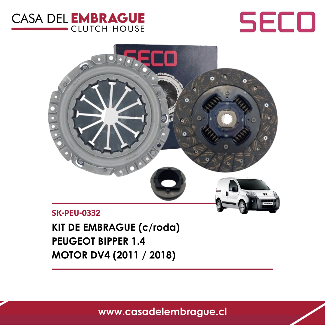 Kit de embrague Peugeot Bipper 1.4 diésel