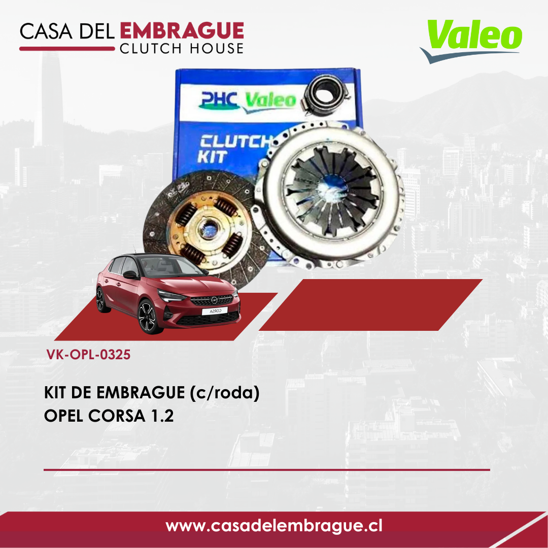 Kit de Embrague Opel Corsa 1.2 VALEO