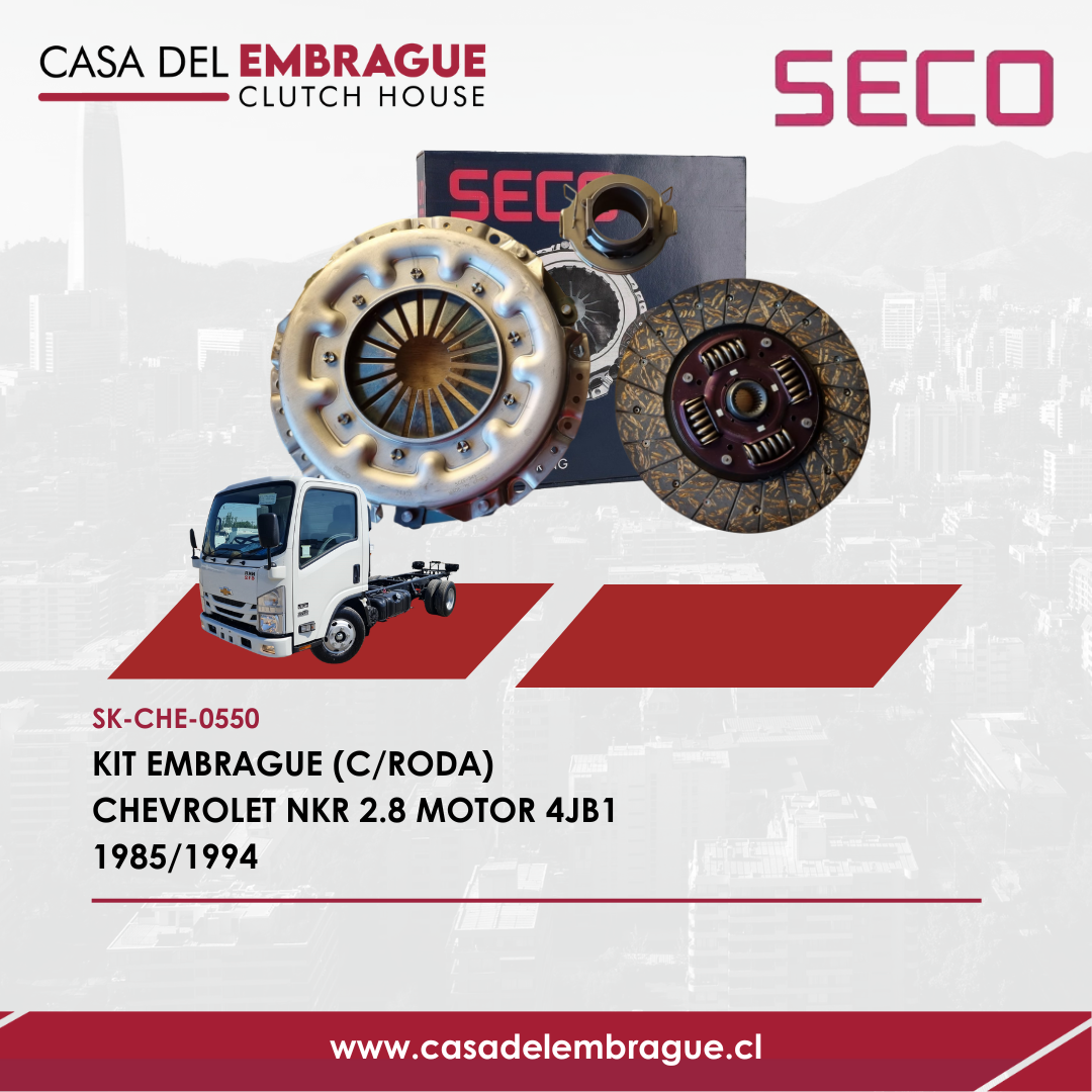 Kit de embrague Chevrolet NKR 2.8 diésel
