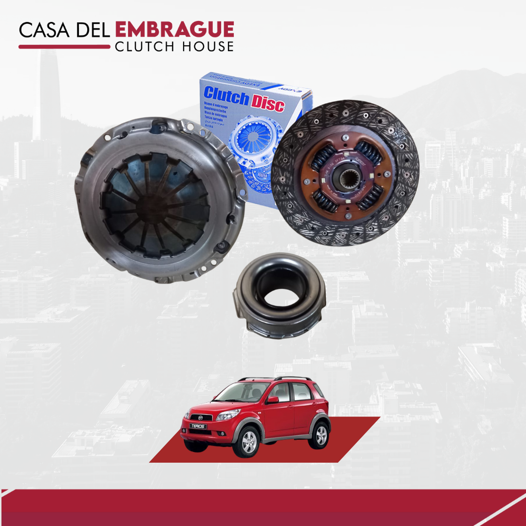 Kit de embrague Daihatsu Terios 1.5 (C/Roda) Motor 3SZV